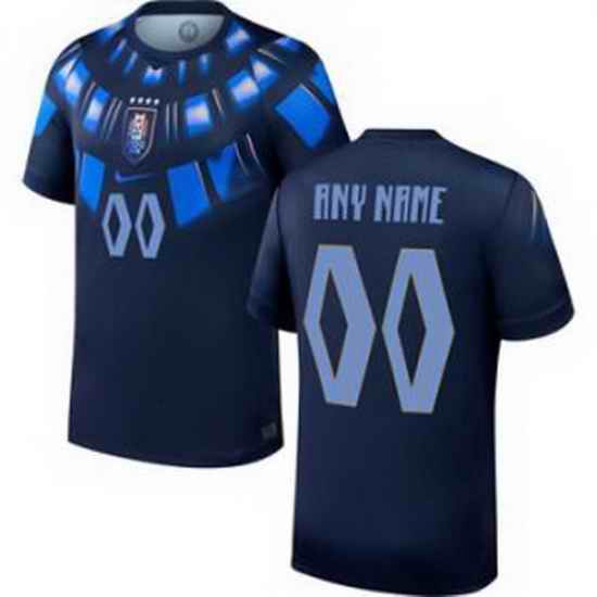 Women 00 Uruguay Blank Away Replica Jersey World   2